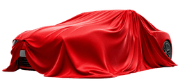 5-Seater Mystery Car Under Red Satin
